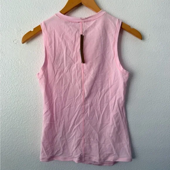 SKIMS Sold Out COTTON JERSEY HEART Cutout TANK TOP CHERRY BLOSSOM Size Medium - Picture 3 of 5